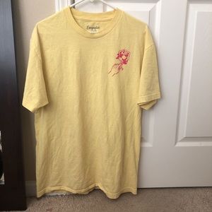 Empyre yellow flower shirt sz/ L
